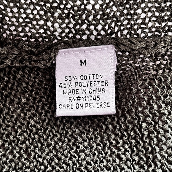 NWT WD•NY Green Short Sleeve Knit Pullover Sweater Size M - Picture 6 of 7